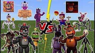 Five Nights at Freddy's [FNAF] VS Freddy Fazbear's Pizzeria Simulator [FNAF 6]