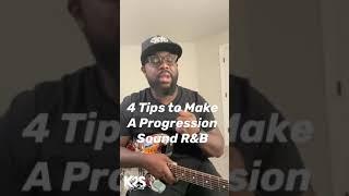 4 Basic tips to make your progression feel like R&B #shorts