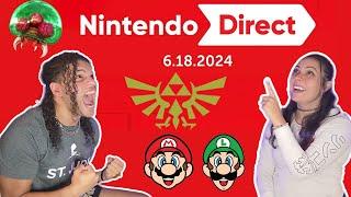 Nintendo Direct 2024 Reaction: WE ARE SO HYPE!!  | Pixel Pod Reacts