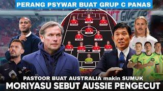 Jepang Sebut Australia Pengecut, Statement Pastoor Kejutkan Tim Grup C !! Perang Psikologis dimulai