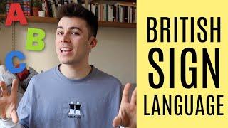 THE BRITISH SIGN LANGUAGE ALPHABET! How to sign your name in sign language!!!