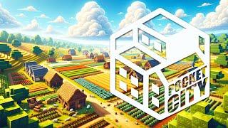 Building Bay City Rural Farms in Pocket City 2 Quick Build on iPad Sandbox Sim Building Gameplay