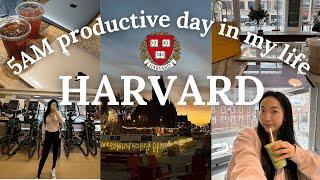 5AM to 12AM harvard day in my life (super busy + productive) 