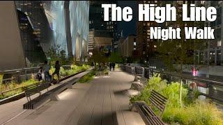 Walking The High Line in NYC | On A Beautiful Fall Night