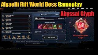 Black Desert Mobile Alyaelli Rift Gameplay Guide & Abyssal Glyphs