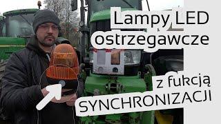 Lampy ostrzegawcze LED z funkcją synchronizacji - Nowość która którą warto sprawdzić