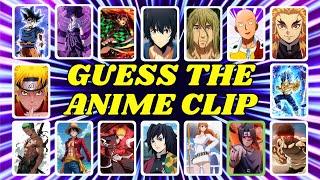 Guess the POPULAR ANIME by the VIDEO CLIP || Anime Quiz 2025