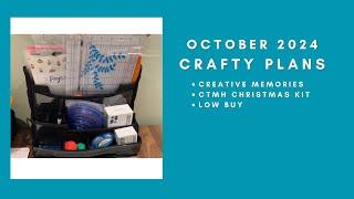 Crafty Plans for October 2024