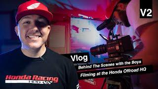 BTS Vlog 2- Honda Off-Road HQ!