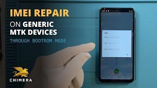 MediaTek Genric IMEI Repair with ChimeraTool