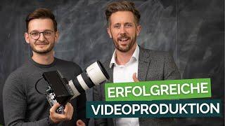 Erfolgreiche Videoproduktion für Unternehmen