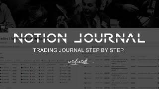 Создание журнала сделок в Notion step by step. Журнал трейдера.