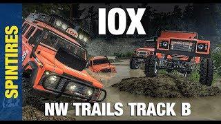 PETUALANGAN IOX DI NW TRAILS TRACK B | Spintires Indonesia