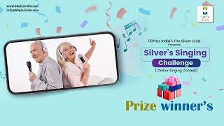 Singing contest among senior citizens| Prize| Appreciation| Online| 60Plus India