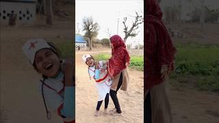 Pagal Doctor‍ pakda Gya injection ka Dar funny video #shorts #viral #funny #doctor #fun