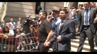 Messi Appears in Court in Barcelona, Says He Knows Nothing about Tax Fraud