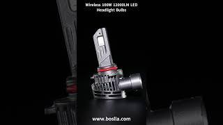 Boslla Wireless 100W 12000LM LED Headlight Bulbs