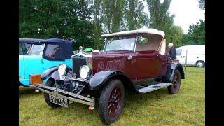 Pre war cars out on show in Suffolk