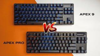 SteelSeries Apex PRO vs Apex 9 Keyboard | The differences