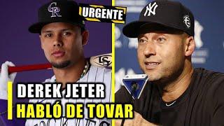 URGENTE DEREK JETER DEACCIONA AL VENEZOLANO EZEQUIEL TOVAR !!!