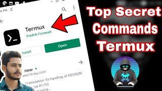 Top Secret & Cool Commands of Termux App on Any Android Phone..!!!!