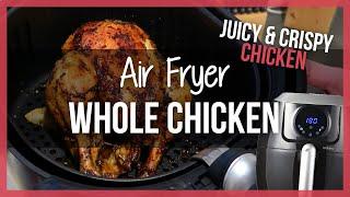 Air Fryer Whole Chicken Recipe (Best Juicy Chicken)