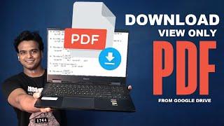 Download View Only PDF files from Google Drive | Chrome pdf viewer settings 2022