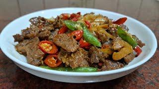 BUMBUNYA CUMA DI IRIS TAPI DAGINGNYA EMPUK DAN ENAK BANGET ‼️ RESEP DAGING SAPI BUMBU IRIS