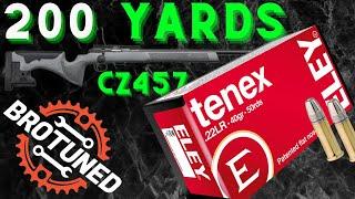 CZ 457 LRP - Eley Tenex - 200 Yards