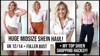 Midsize Shein Haul 2021 + SECRET SHEIN SHOPPING TIPS! | UK Size 12/14 & Fuller Bust - NOT SPONSORED!