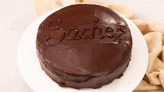 The original recipe for SACHER CAKE for a truly delicious snack!