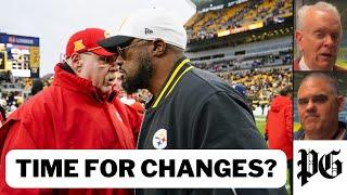 Steelers-Chiefs reaction: Mike Tomlin, Arthur Smith & Teryl Austin NEED answers after blowout loss?