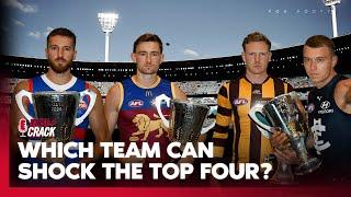 Which team outside the Top 4 is set to make a deep run in September?  I First Crack I Fox Footy