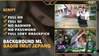 Background Mobile Legends Gadis Imut Jepang Full UI No Password