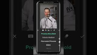 Как добавить текст на видео своим шрифтом. Подписывайся!  @pavel_pro_online #монтажвидео