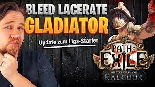 Bleed Lacerate Gladiator ist ein TOP League-Starter in Path of Exile 3.25