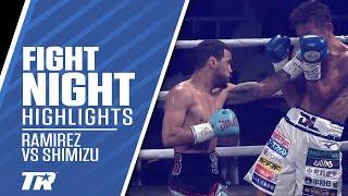 Robeisy Ramirez Chops Down 6 foot 5 inch Shimizu for 5th Round Knockout Win | FIGHT HIGHLIGHTS