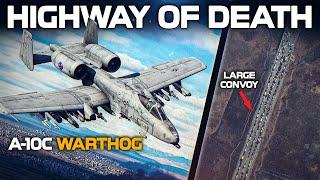 GAU-8 Satisfaction | A-10C Warthog Vs Massive Convoy | Digital Combat Simulator | DCS |