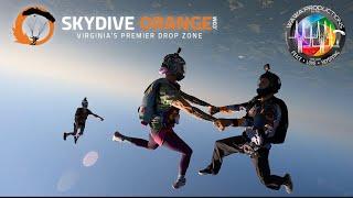 Big O Boogie 2023 Skydive Orange Alice in Wonderland Down the Rabbit Hole Skydiving Event 4K