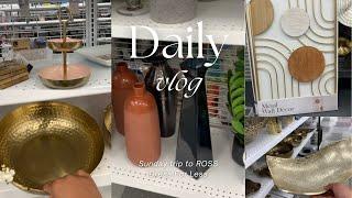 Sunday Vlog| Buying Something At Ross + Browse Ross With Me| A No Talking Vlog