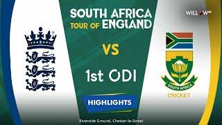 Highlights: 1st ODI, England vs South Africa| 1st ODI, England vs South Africa