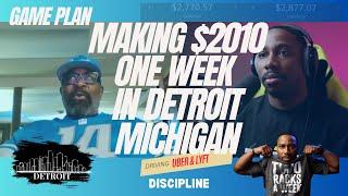 How to make $2000 in 7 Days Driving Lyft in Detroit ,Michigan