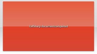 CefSharp documentcompleted