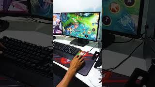 Ling Freestyle with mouse and keyboard PC Handcam Mobile Legends