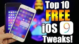 Top 10 BRAND NEW FREE iOS 9 Cydia Tweaks - Part 2!