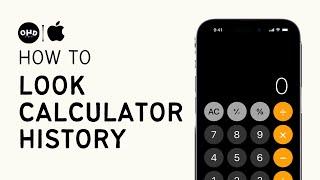How to Look at Calculator History on iPhone or iPad 2023