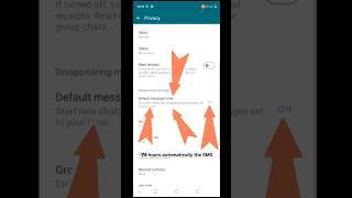 WHATSAPP CHAT AUTOMATICALLY DELETE AFTER 24 HOURS | HOW TO USE DISAPPEARING MESSAGE IN WHATSAPP