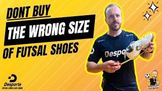 Bagaimana cara mengetahui ukuran Sepatu Futsal Anda? | Panduan Ukuran Sepatu Futsal Desporte