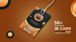 ID Card Template FREE DOWNLOAD ( AI,PSD,CDR) || Id Card Design in Photoshop || Ozzie Offical