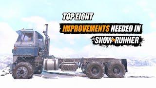 Top 8 Improvements needed in Snowrunner